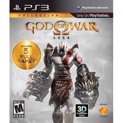 God of War Collection SAGA (3 игры) [PS3, английская версия]
